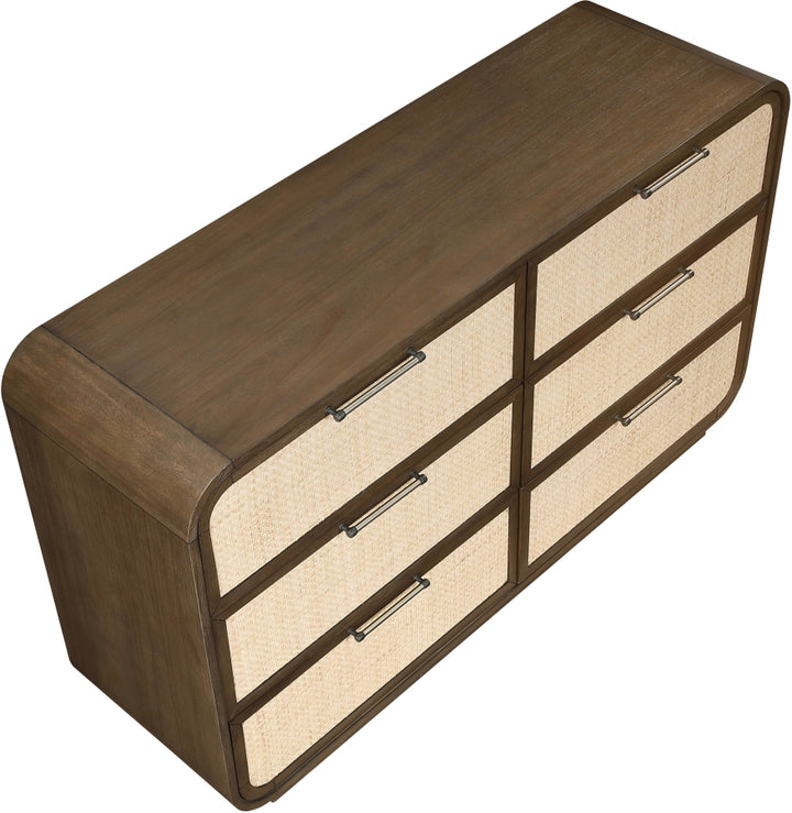 Windsor Solid Wood Dresser - Brown - 66072-D-BROWN_7