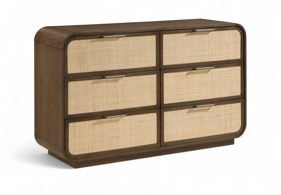 Windsor Solid Wood Dresser - Brown - 66072-D-BROWN_1