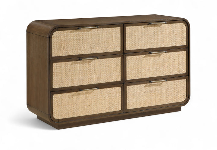 Windsor Solid Wood Dresser - Brown - 66072-D-BROWN_1