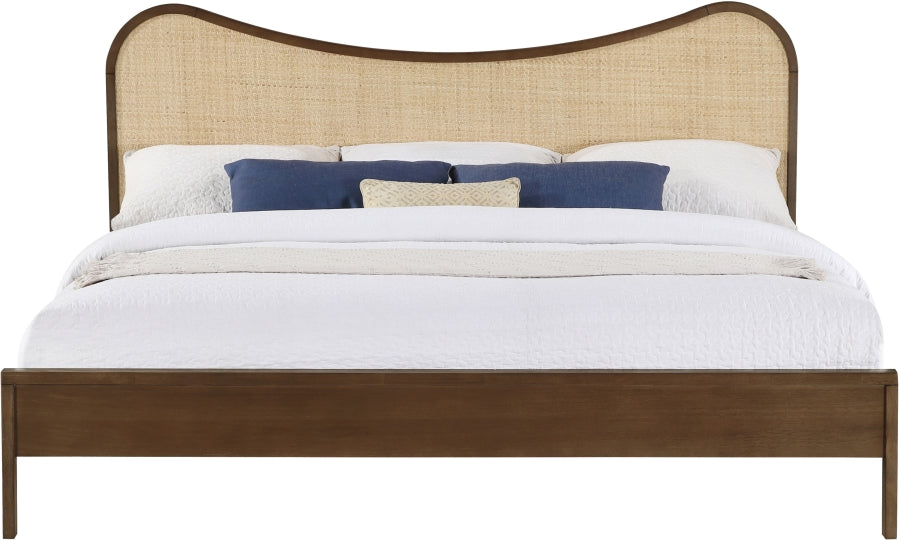 Windsor Solid Wood Bed - Brown - M66072-Bed-BROWN_3