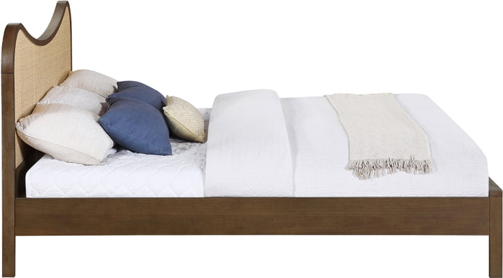 Windsor Solid Wood Bed - Brown - M66072-Bed-BROWN_4