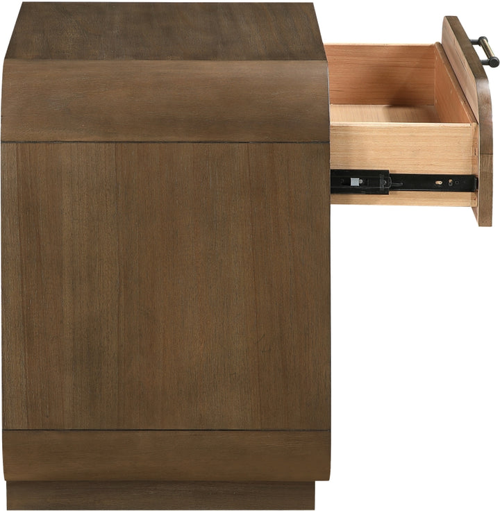 Windsor 28.5" Natural Cane And Solid Wood Nightstand - Brown - M66072-NS-BROWN_5