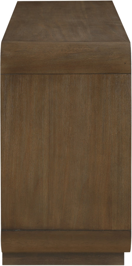 Windsor Solid Wood And Natural Cane Sideboard / Buffet - Brown - M77075-BROWN_5