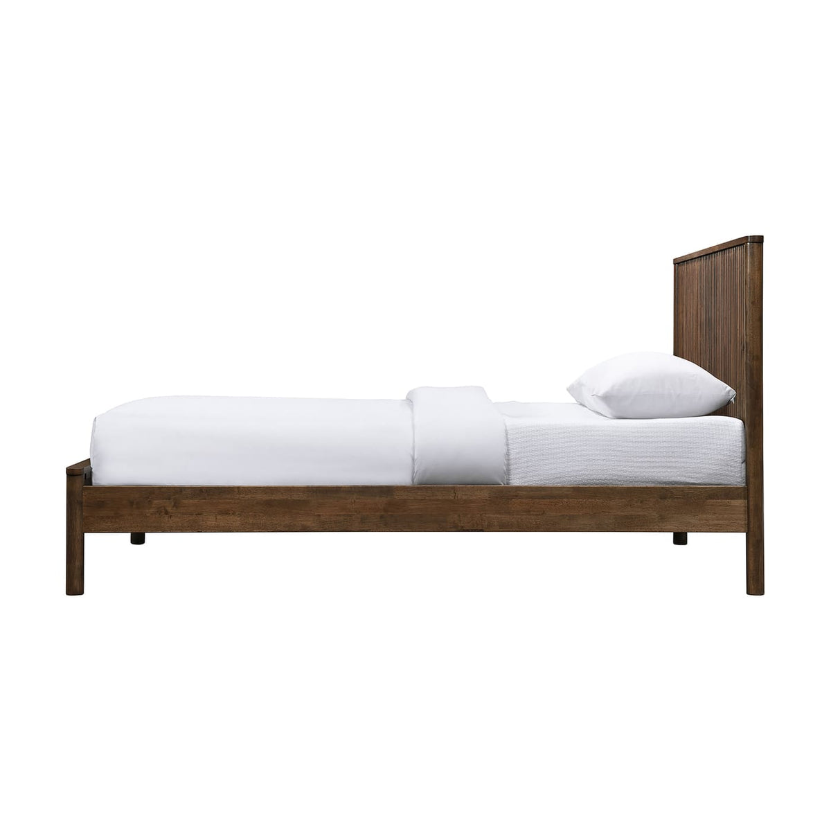 Kivo Solid Wood Twin Bed