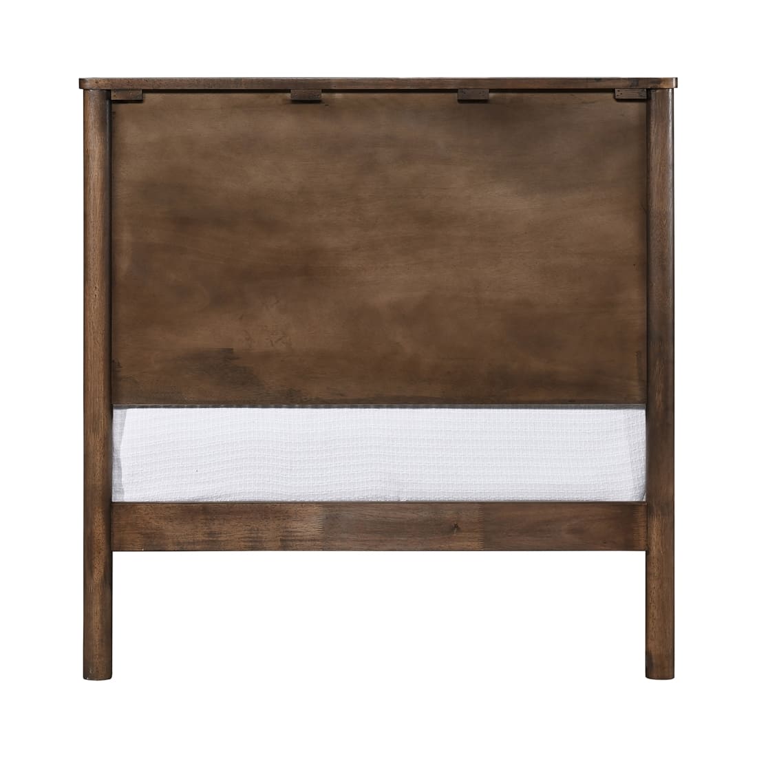 Kivo Solid Wood Twin Bed