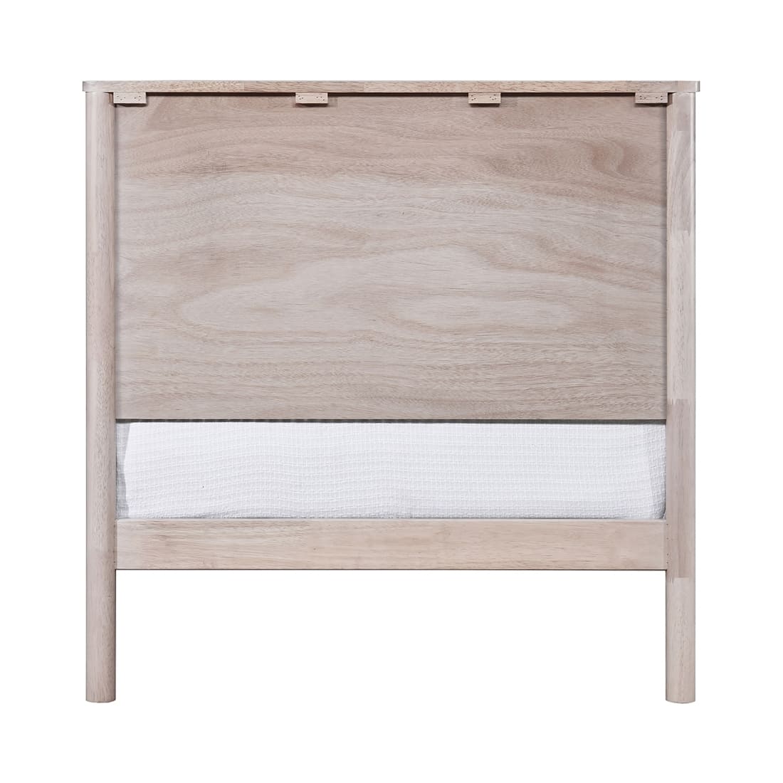 Kivo Solid Wood Twin Bed