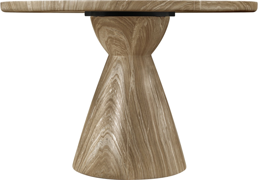 Aquino 43.5" Concrete Indoor/Outdoor Dining Table - Beige - 811-T-BEIGE_3