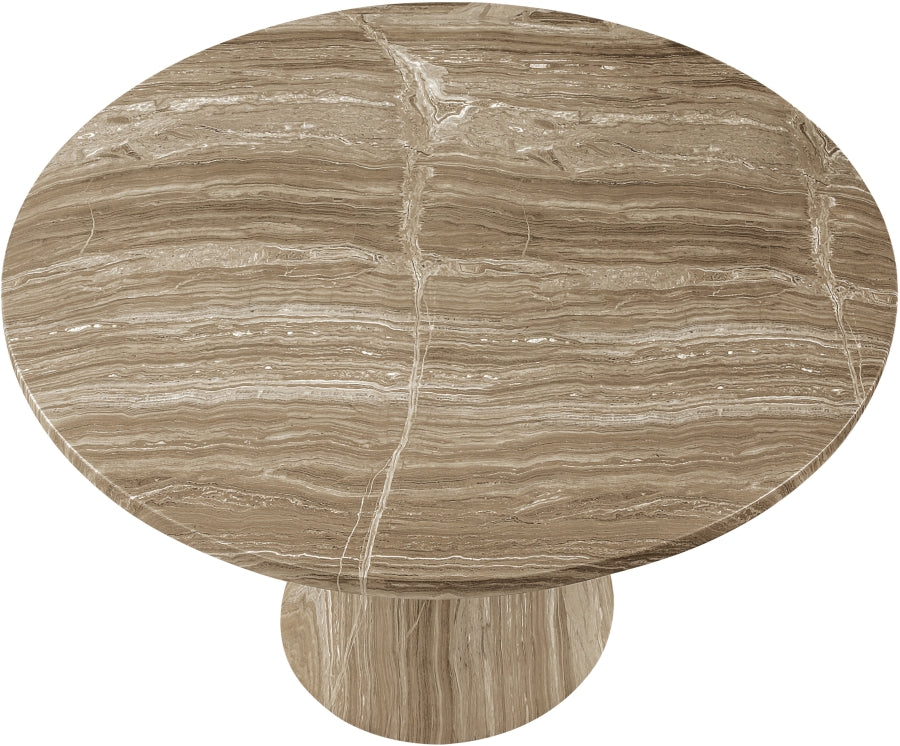 Aquino 43.5" Concrete Indoor/Outdoor Dining Table - Beige - 811-T-BEIGE_4