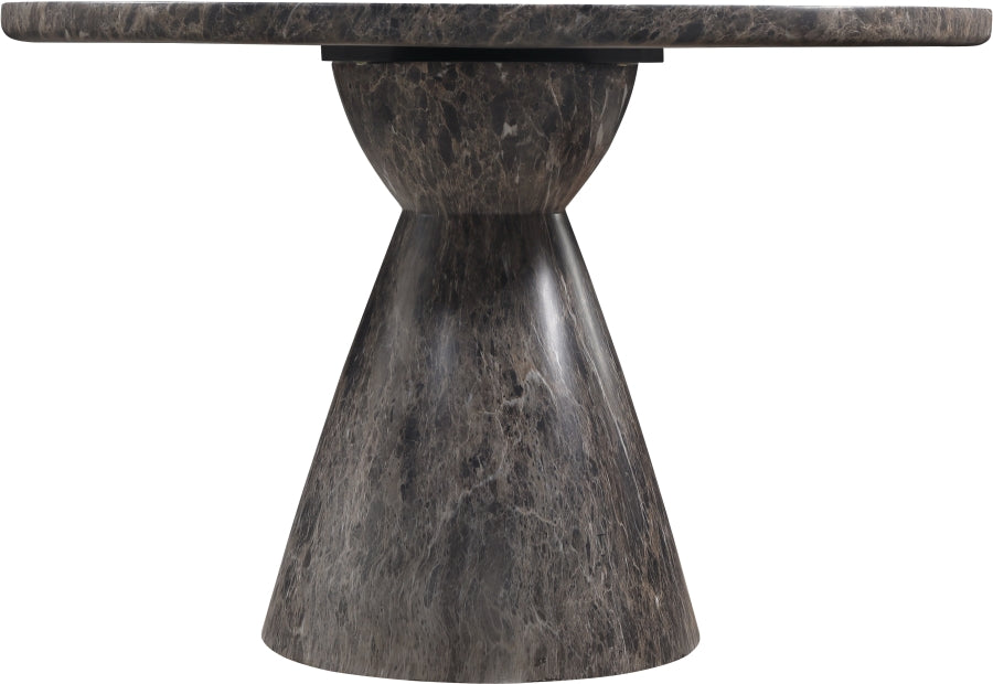 Aquino 43.5" Concrete Indoor/Outdoor Dining Table - Brown - 811-T-BROWN_3