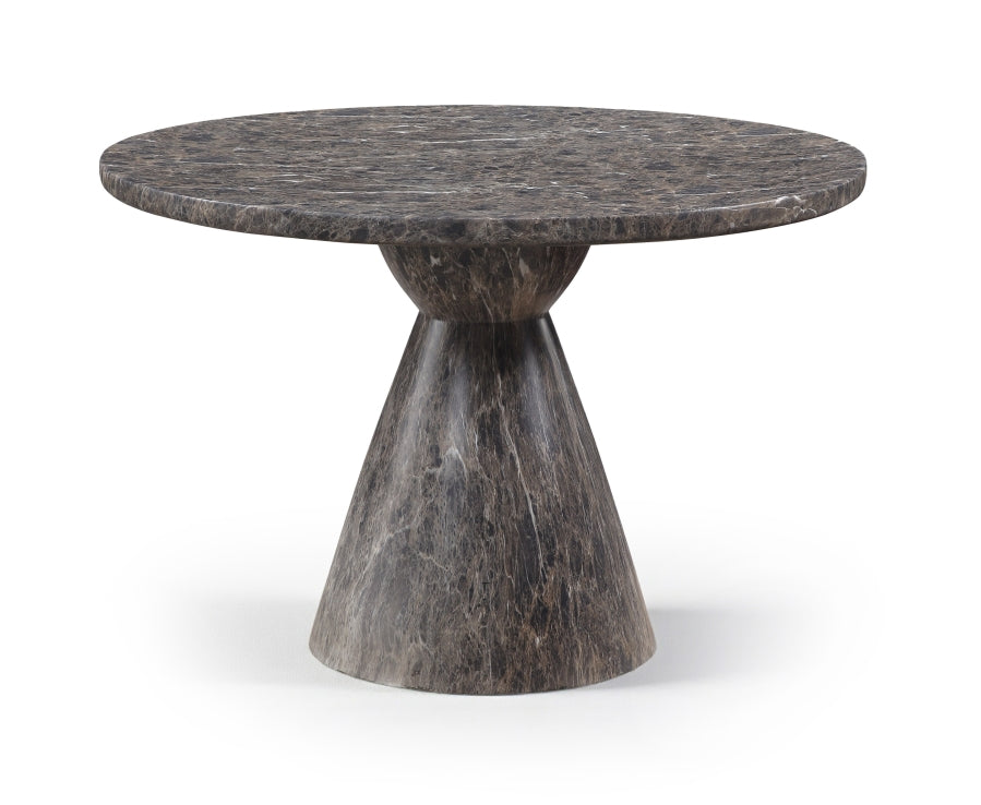 Aquino 43.5" Concrete Indoor/Outdoor Dining Table - Brown - 811-T-BROWN_1