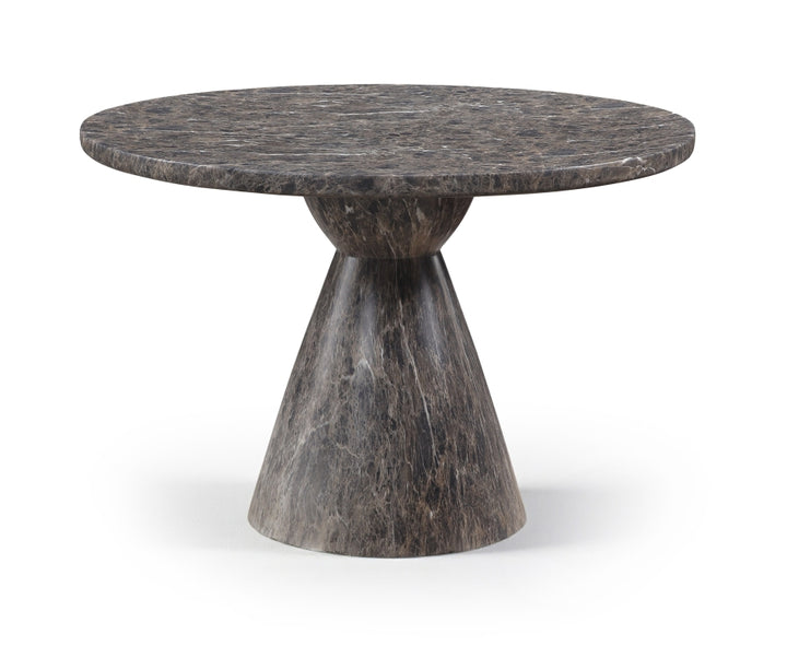 Aquino 43.5" Concrete Indoor/Outdoor Dining Table - Brown - 811-T-BROWN_1