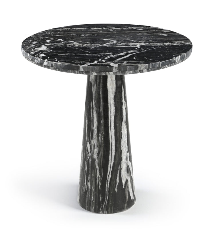 Fontelina 30" Genuine Marble Bistro Dining Table - Black - 919-DT30-BLACK_1