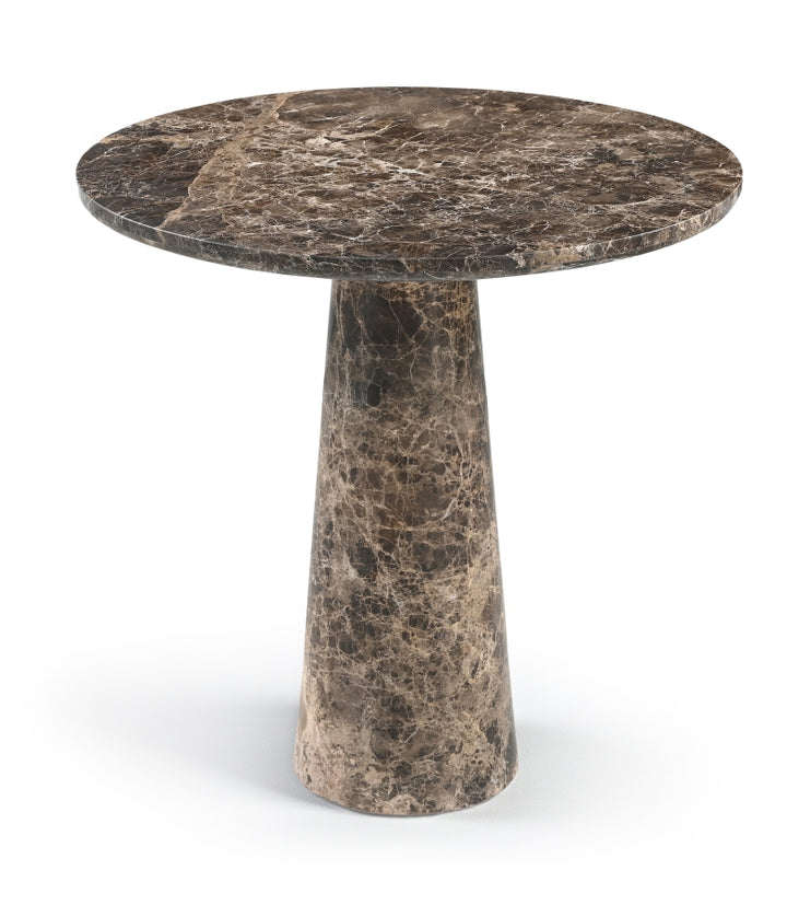 Fontelina 30" Genuine Marble Bistro Dining Table - Emperador - 919-DT30-EMPERADOR_1