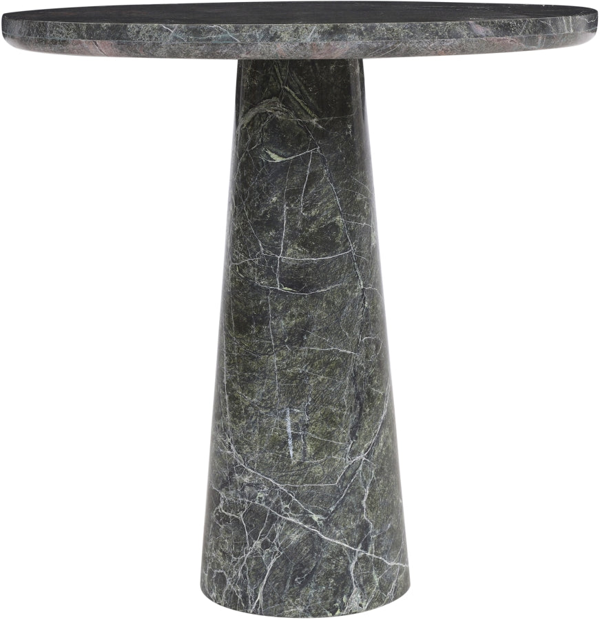 Fontelina 30" Genuine Marble Bistro Dining Table - Green - 919-DT30-GREEN_3
