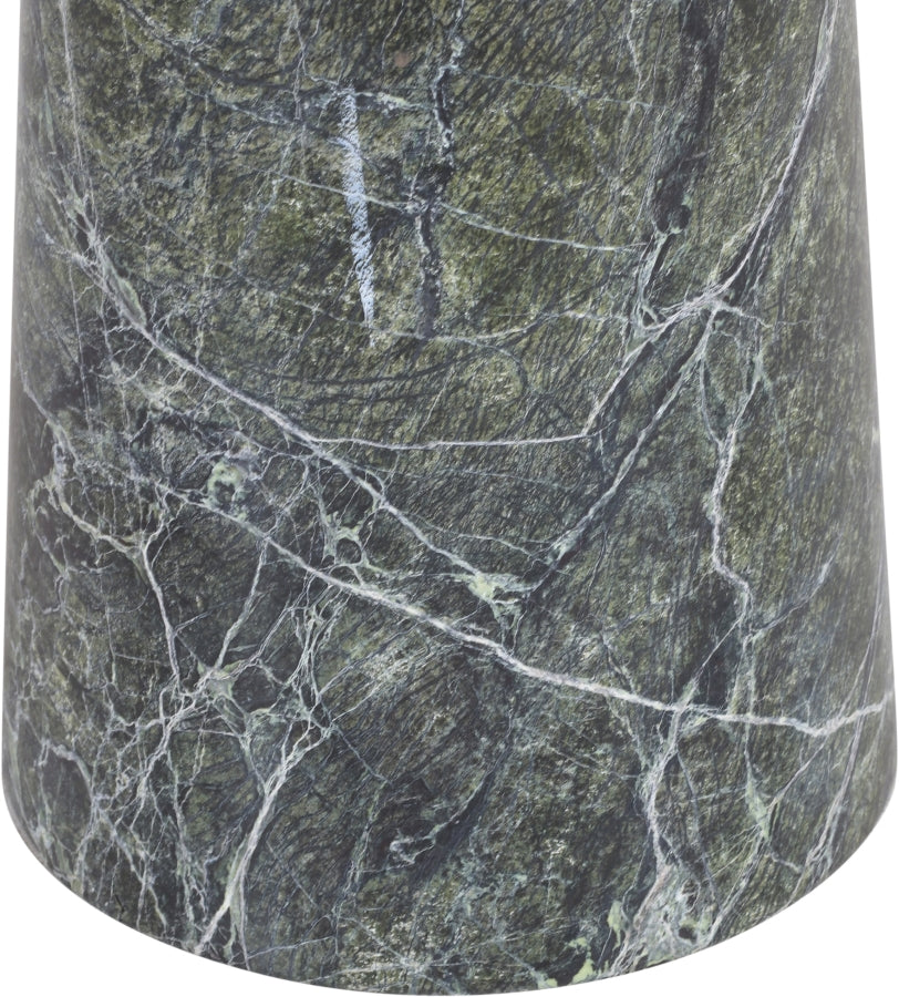 Fontelina 30" Genuine Marble Bistro Dining Table - Green - 919-DT30-GREEN_5