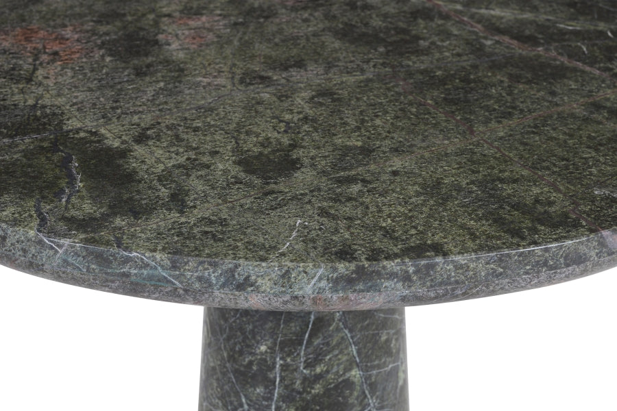 Fontelina 30" Genuine Marble Bistro Dining Table - Green - 919-DT30-GREEN_6