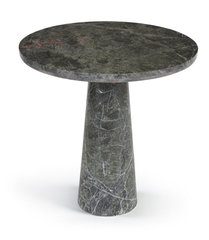 Fontelina 30" Genuine Marble Bistro Dining Table - Green - 919-DT30-GREEN_1
