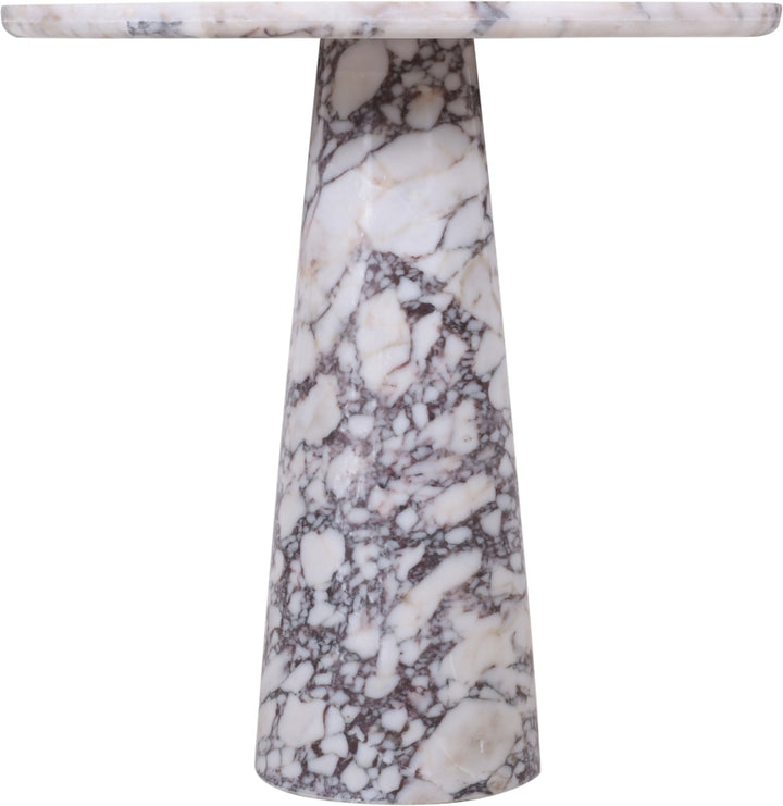 Fontelina 30" Genuine Marble Bistro Dining Table - Viola - 919-DT30-VIOLA_3
