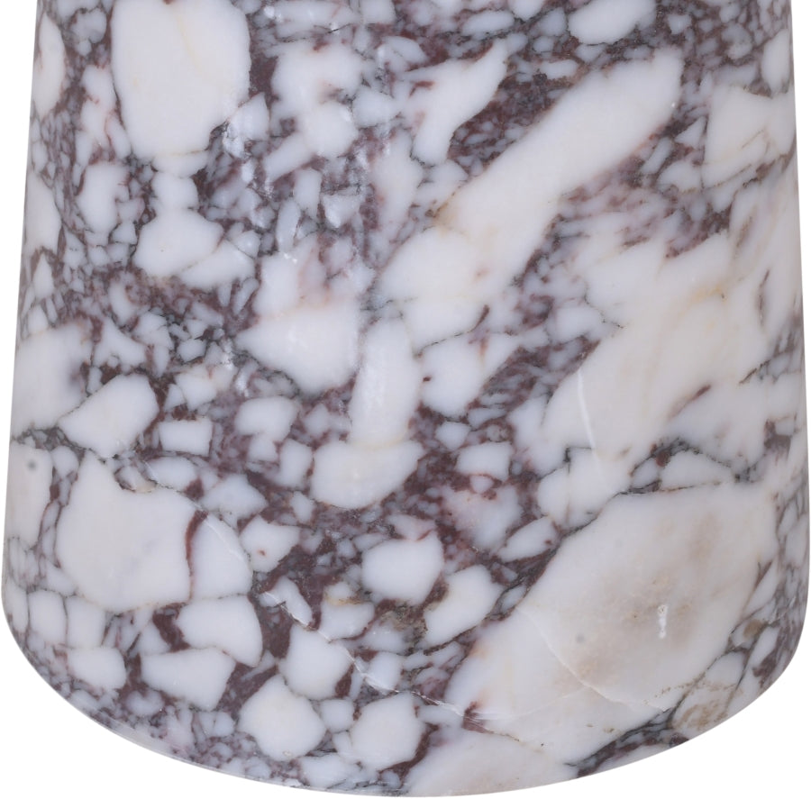 Fontelina 30" Genuine Marble Bistro Dining Table - Viola - 919-DT30-VIOLA_5