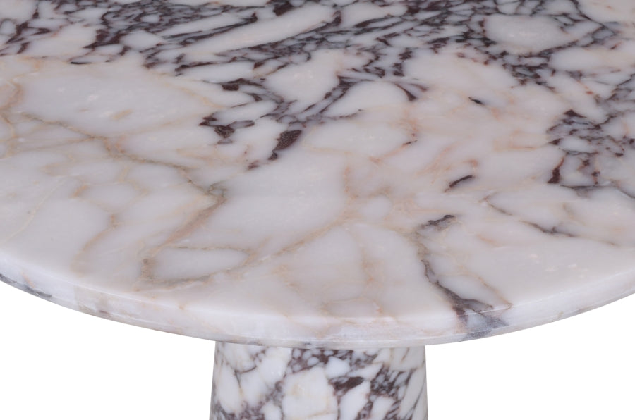 Fontelina 30" Genuine Marble Bistro Dining Table - Viola - 919-DT30-VIOLA_6