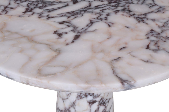Fontelina 30" Genuine Marble Bistro Dining Table - Viola - 919-DT30-VIOLA_6