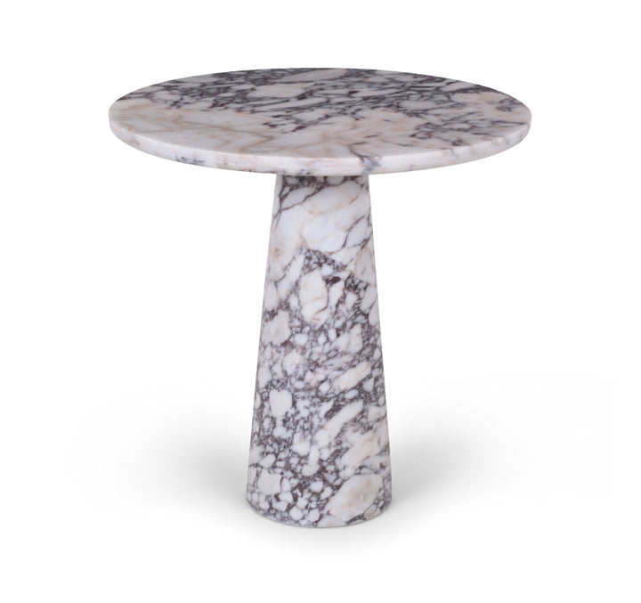 Fontelina 30" Genuine Marble Bistro Dining Table - Viola - 919-DT30-VIOLA_1