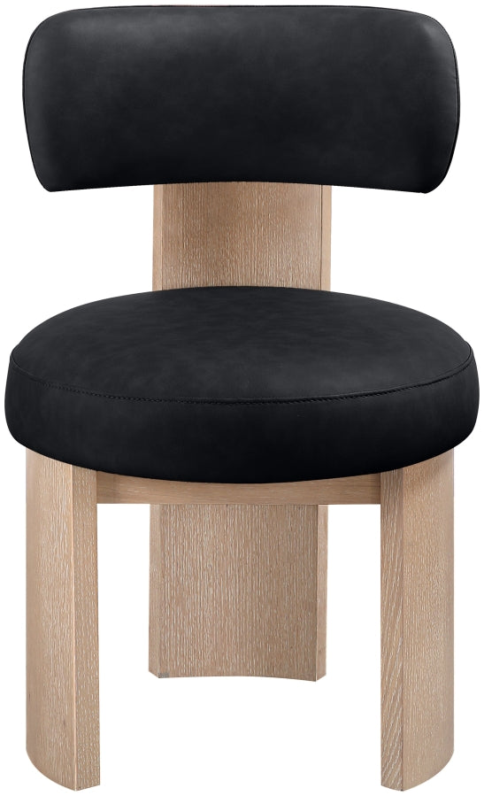 Atelier Vegan Leather Upholstered Dining Chair - Black - 88086-C-BLACK_4