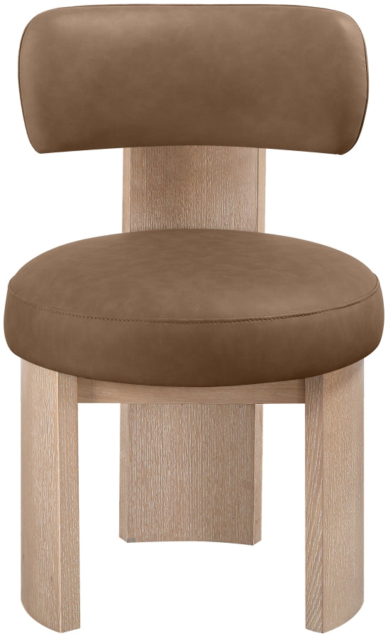 Atelier Vegan Leather Upholstered Dining Chair - Brown - 88086-C-BROWN_4