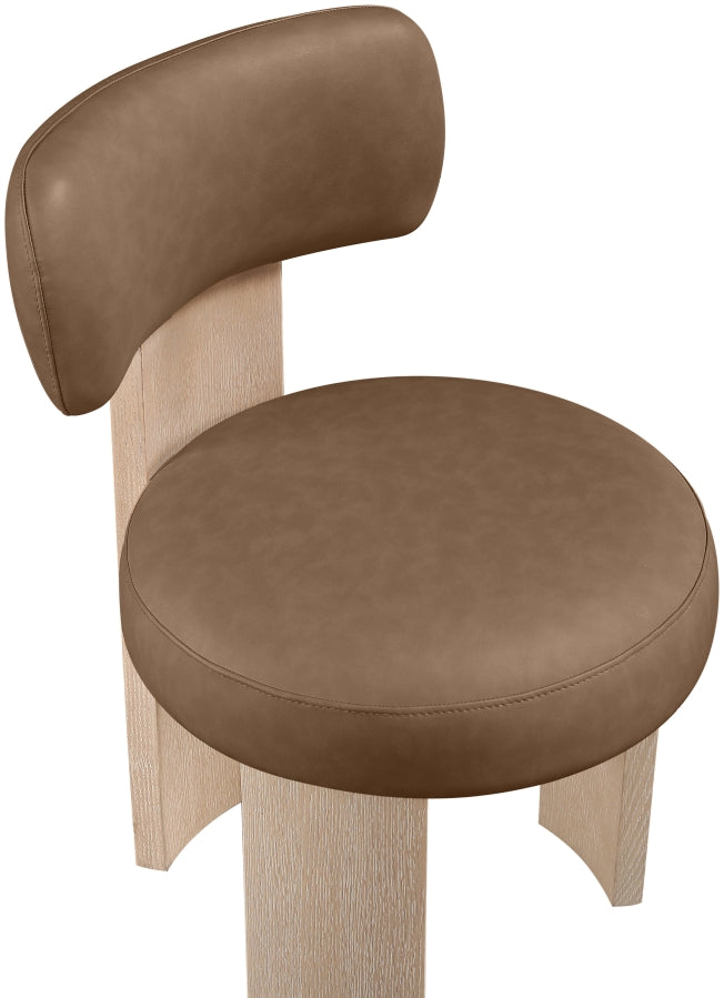 Atelier Vegan Leather Upholstered Dining Chair - Brown - 88086-C-BROWN_7