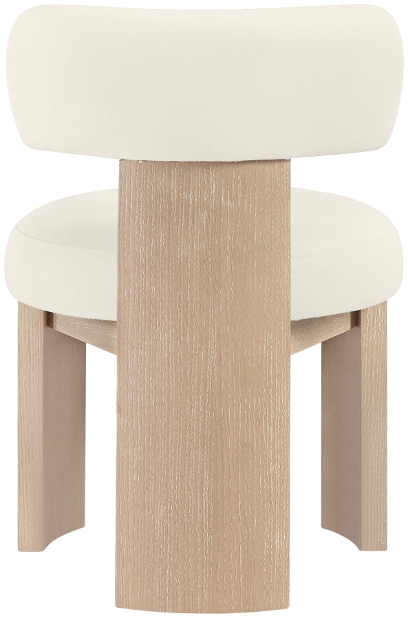 Atelier Vegan Leather Upholstered Dining Chair - Cream - 88086-C-CREAM_6