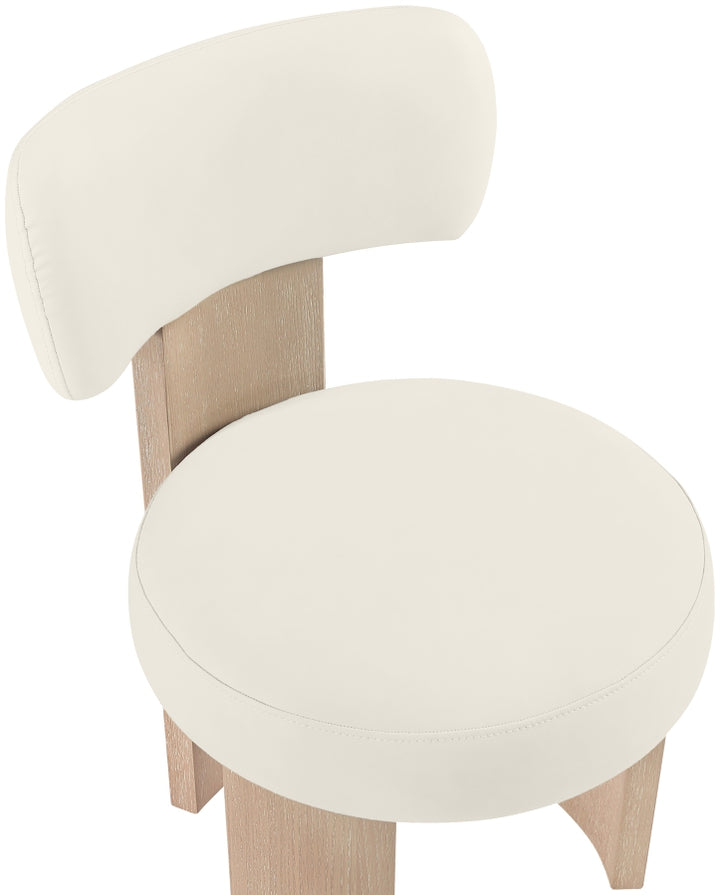 Atelier Vegan Leather Upholstered Dining Chair - Cream - 88086-C-CREAM_7