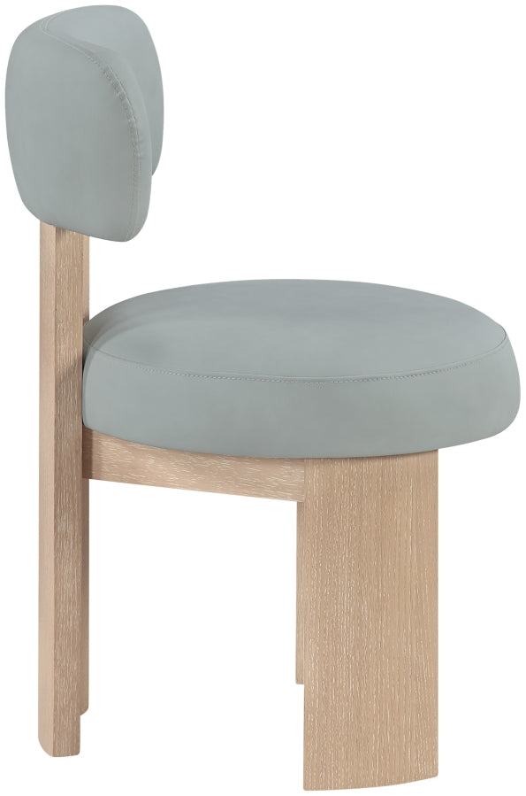 Atelier Vegan Leather Upholstered Dining Chair - Light Blue - 88086-C-LIGHTBLUE_5