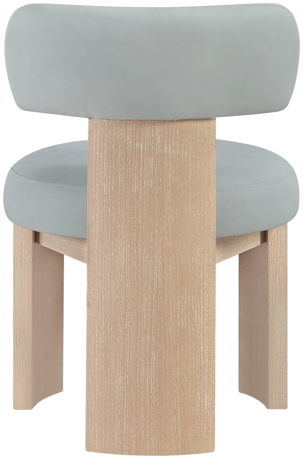 Atelier Vegan Leather Upholstered Dining Chair - Light Blue - 88086-C-LIGHTBLUE_6