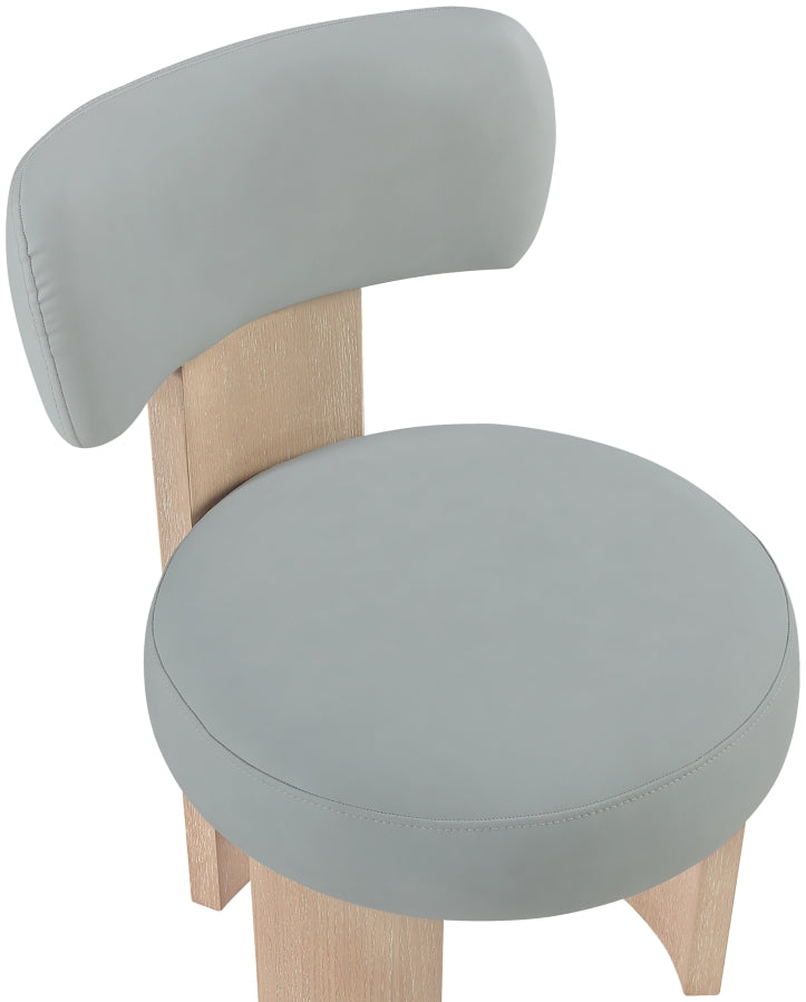 Atelier Vegan Leather Upholstered Dining Chair - Light Blue - 88086-C-LIGHTBLUE_7