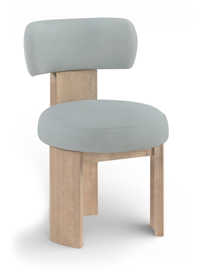 Atelier Vegan Leather Upholstered Dining Chair - Light Blue - 88086-C-LIGHTBLUE_2