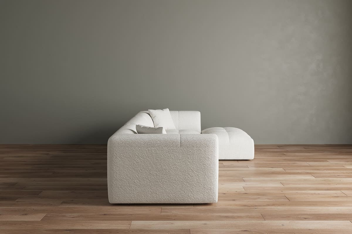 Moda 3-pc Modular Sofa W/Ottoman