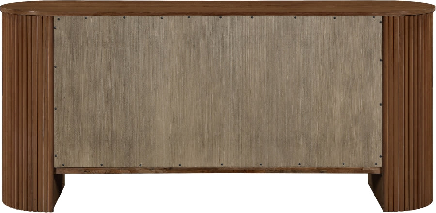 Belinda Beech Wood And Oak Veneer Sideboard / Buffet