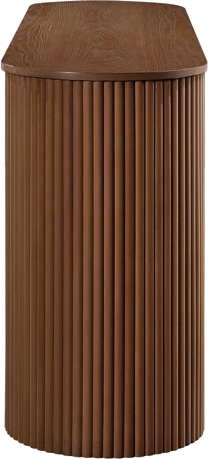 Belinda Beech Wood And Oak Veneer Sideboard / Buffet