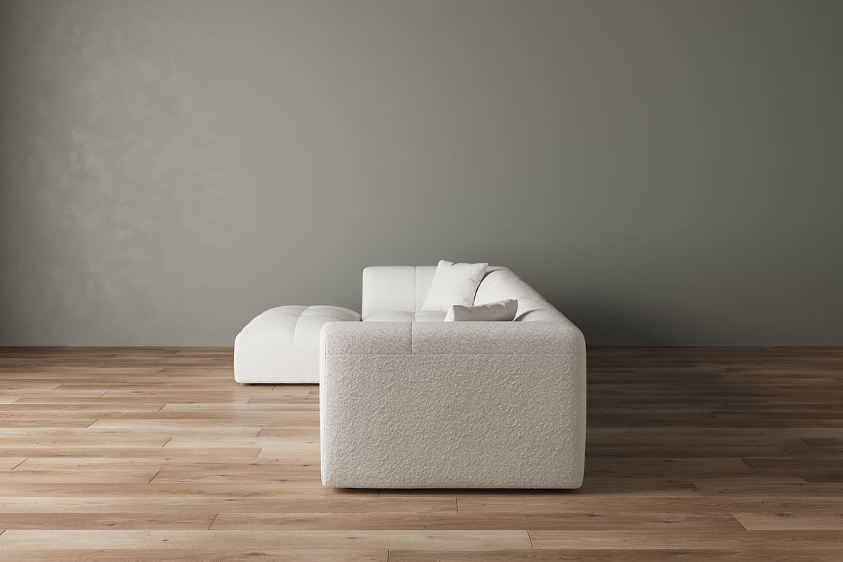 Moda 3-pc Modular Sofa W/Ottoman