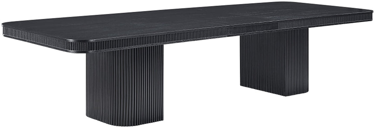 Mohari 112" Solid Wood And Oak Veneer Dining Table