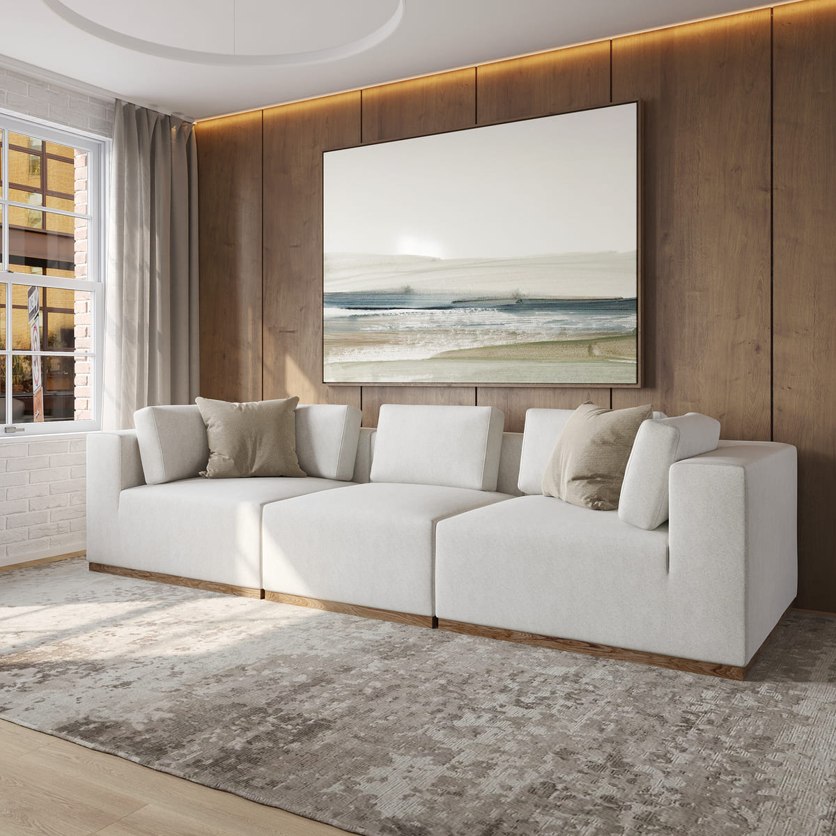 Emerson 3-pc Modular Sofa