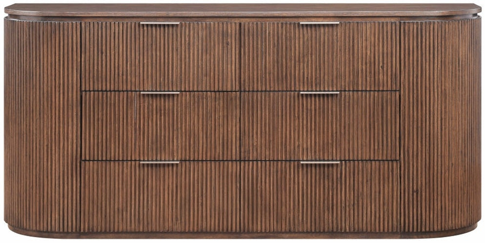 Astrid Solid Wood And Oak Veneer Dresser