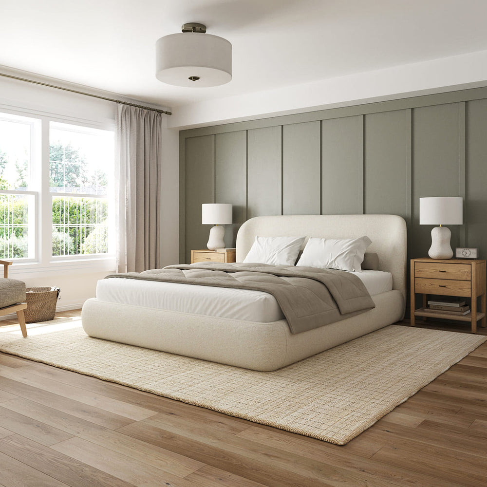 Chelsea Bed - Soft Rounded Upholstered Bed