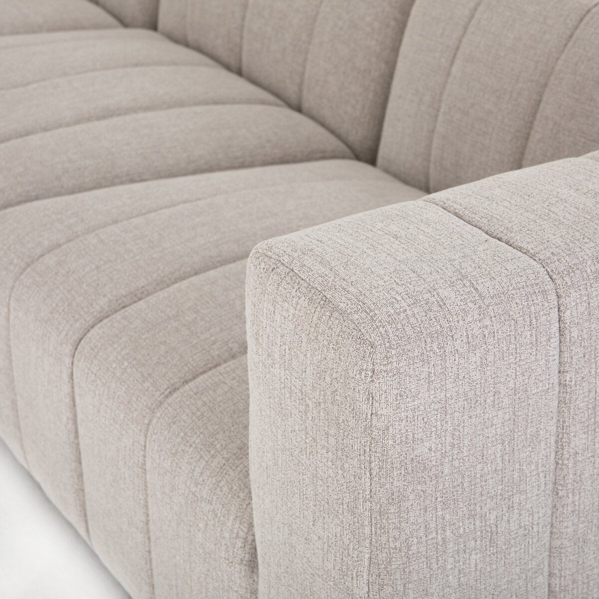 Langham Channeled 6-Piece Sectional - Left Chaise - Napa Sandstone - CGRY-001-320-S8_6
