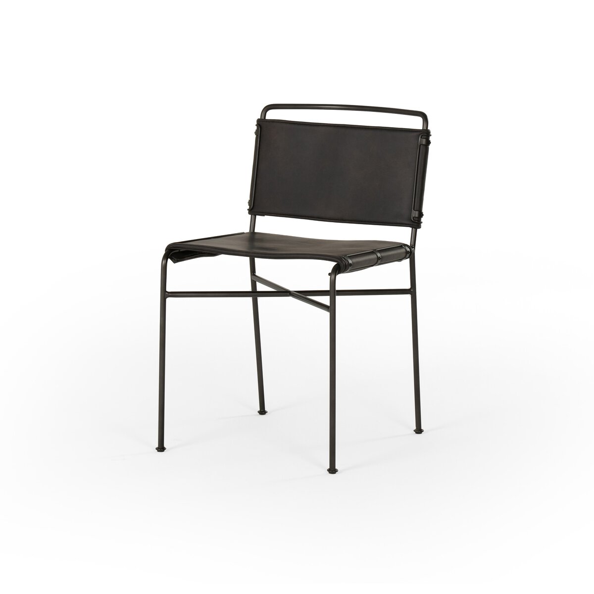 Wharton Dining Chair - Distressed Black - CIRD-20137-405_2