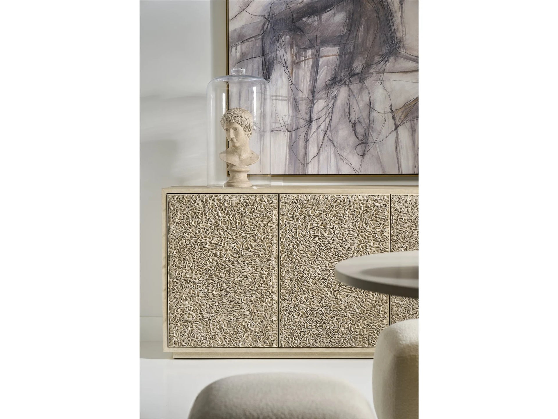 Modern Blossom Credenza