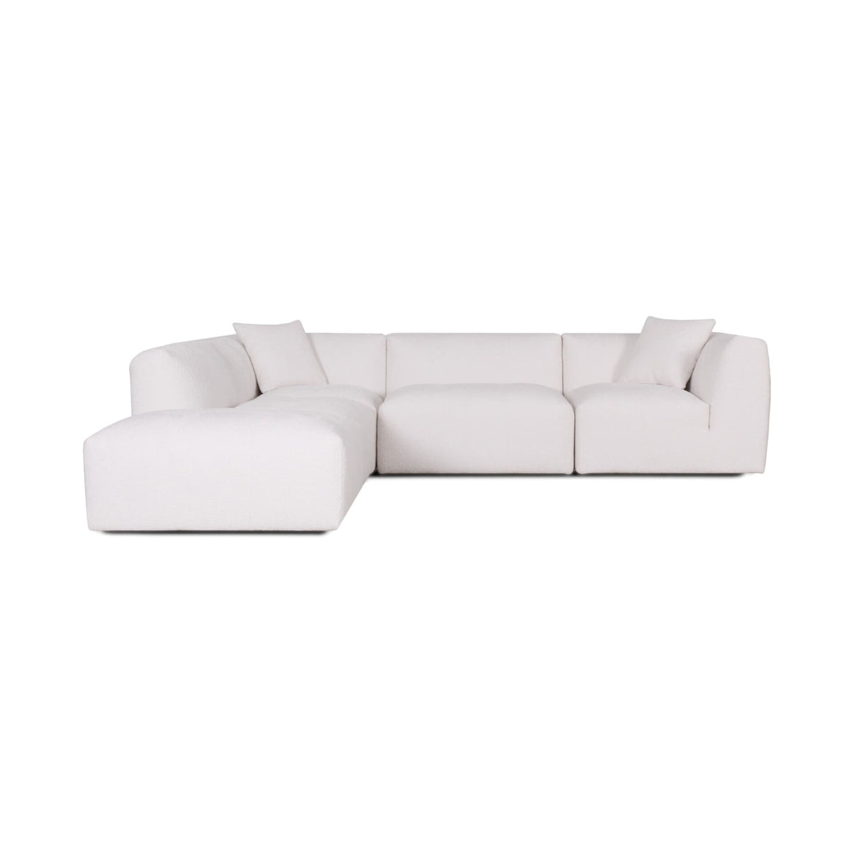 Moda 4-pc Modular Sofa W/Ottoman