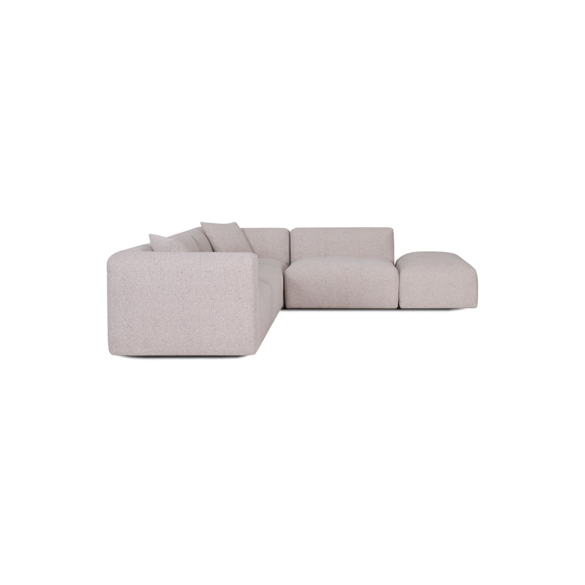 Moda 4-pc Modular Sofa W/Ottoman
