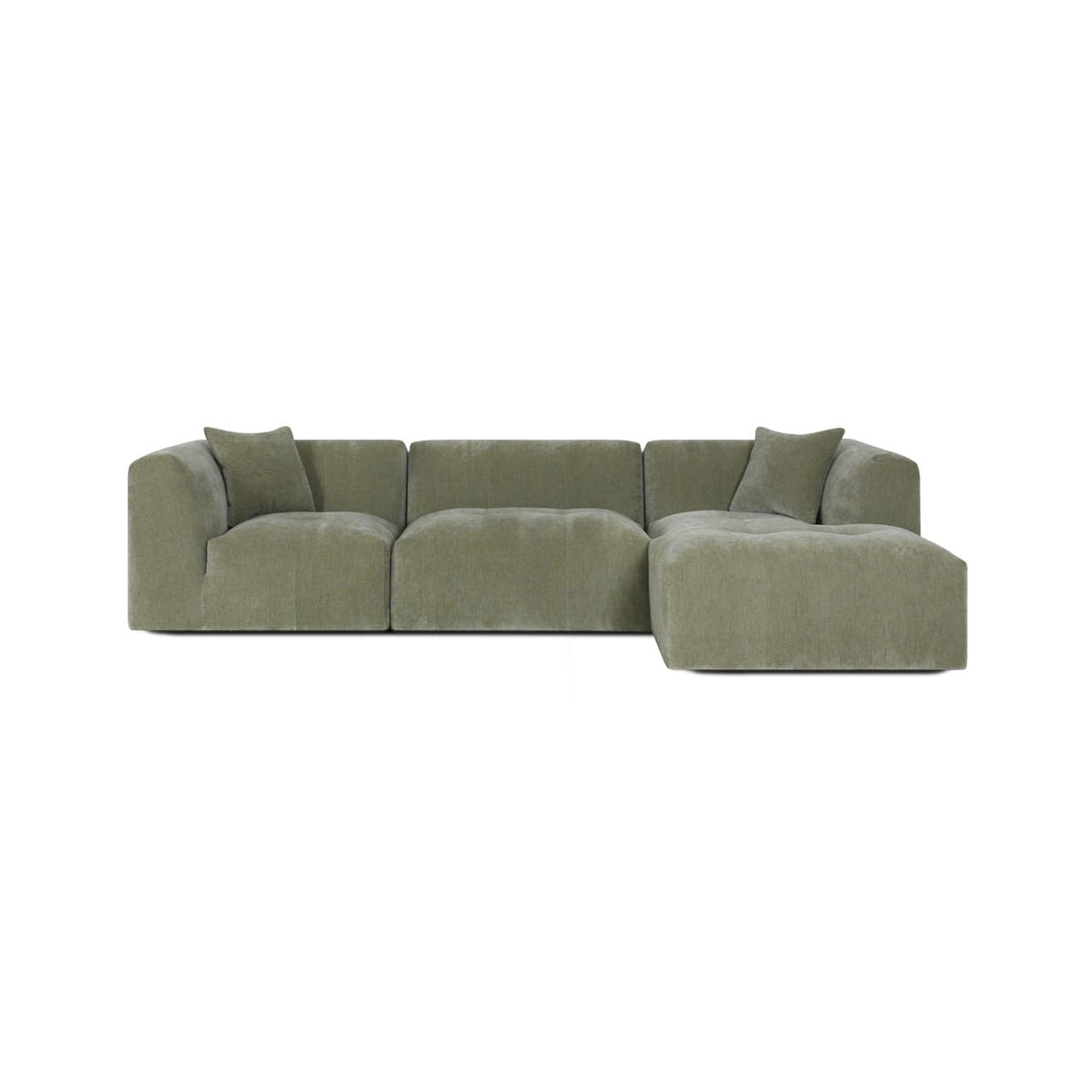 Moda 3-pc Modular Sofa W/Ottoman