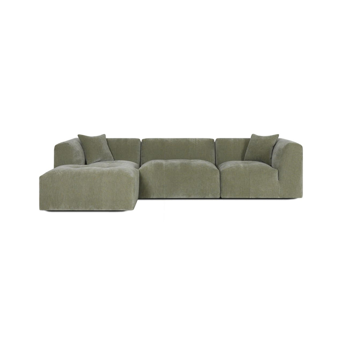 Moda 3-pc Modular Sofa W/Ottoman